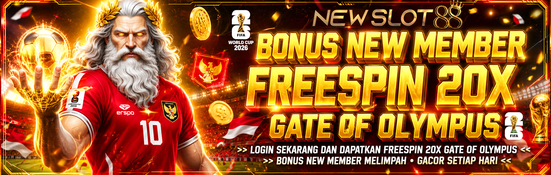 FREESPIN 20X GATE OF OLYMPUS